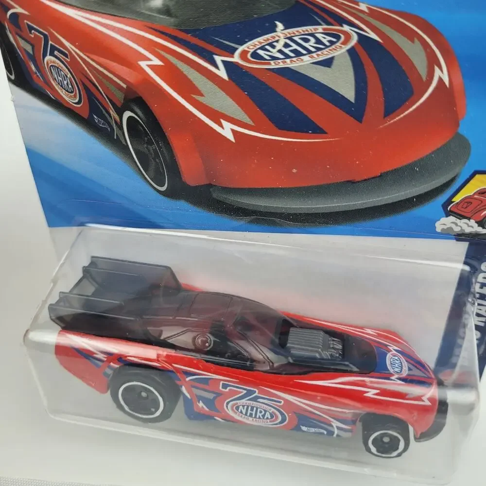 2026 Hot Wheels NHRA 75th Anniversary Red Supercharged 77/250 Drag Racers 2/10